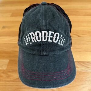 Shyanne Rodeo Cowgirl Trucker Hat Cap Black Gray Womens